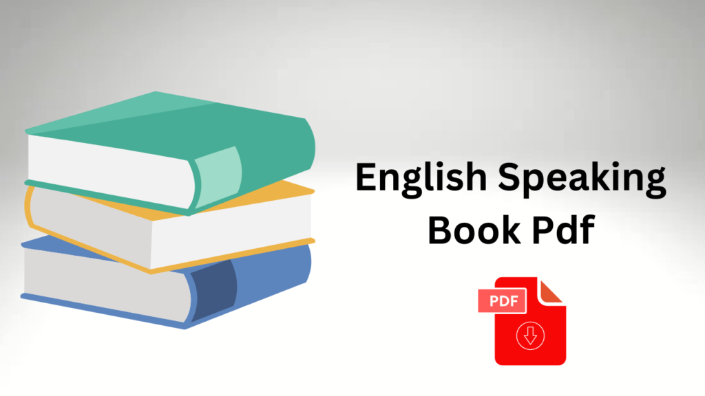 English Speaking Book Pdf